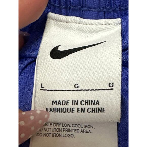 Nike Swim Essentials Men's Blue Drawstring Volleyball Athletic Shorts Size L - Picture 5 of 6